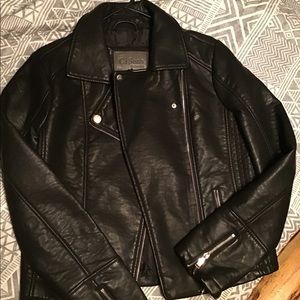 Leather jacket